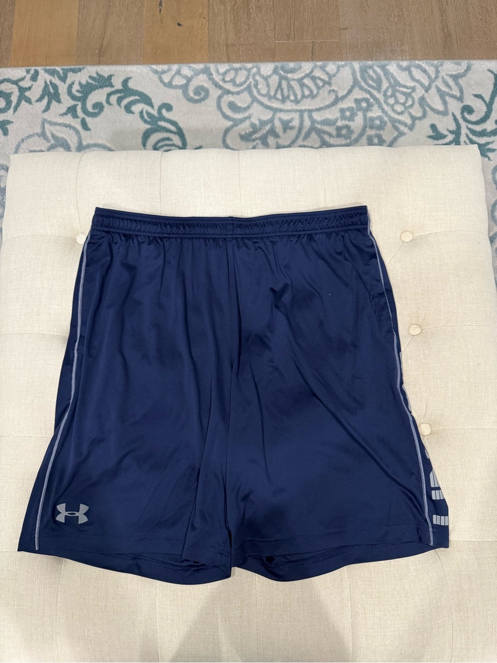 Under Armour Navy Blue Men’s Performance Athletic Shorts